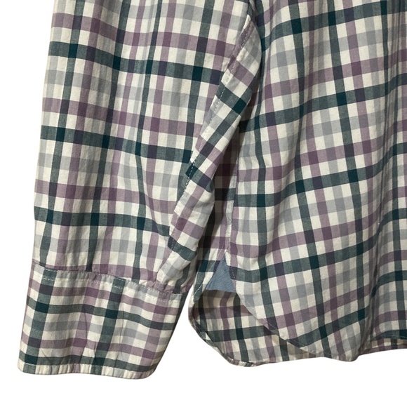 J.Crew 2-Ply 100% Cotton Plaid Shirt - Picture 4 of 5